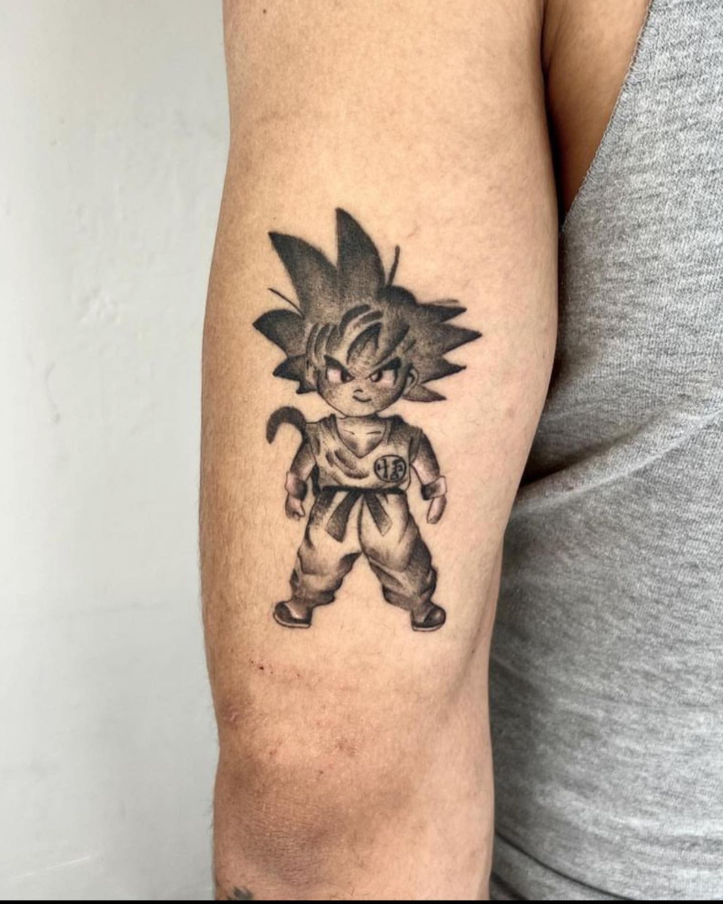 Tatuaje de Anime de Son Goku