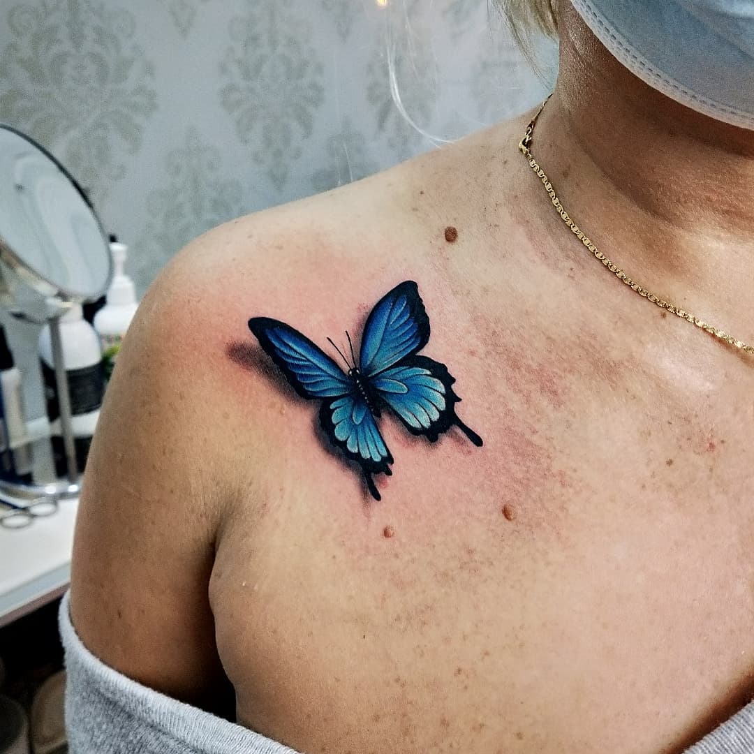 Tatuaje Mariposa.