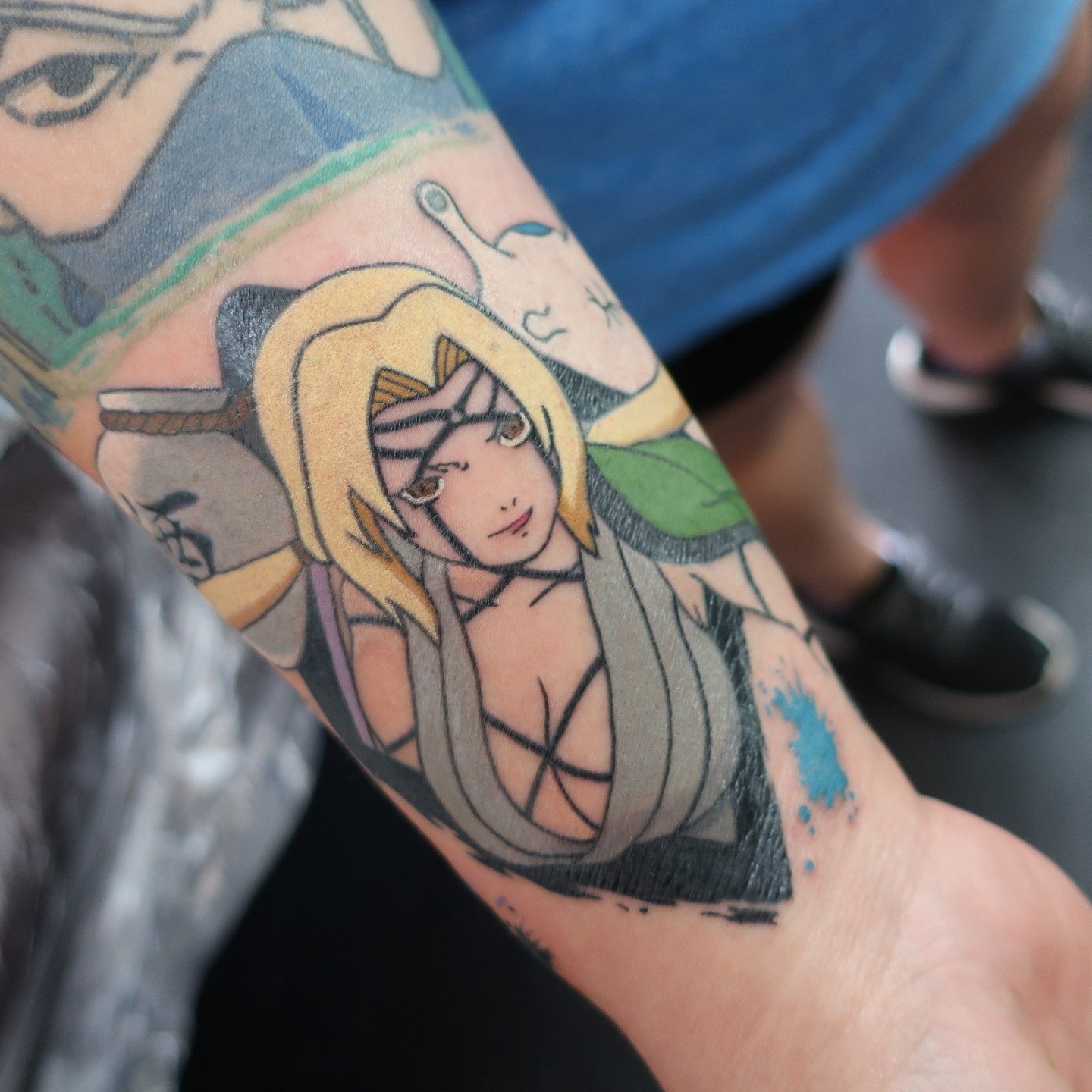 Tsunade Anime Tatuaje