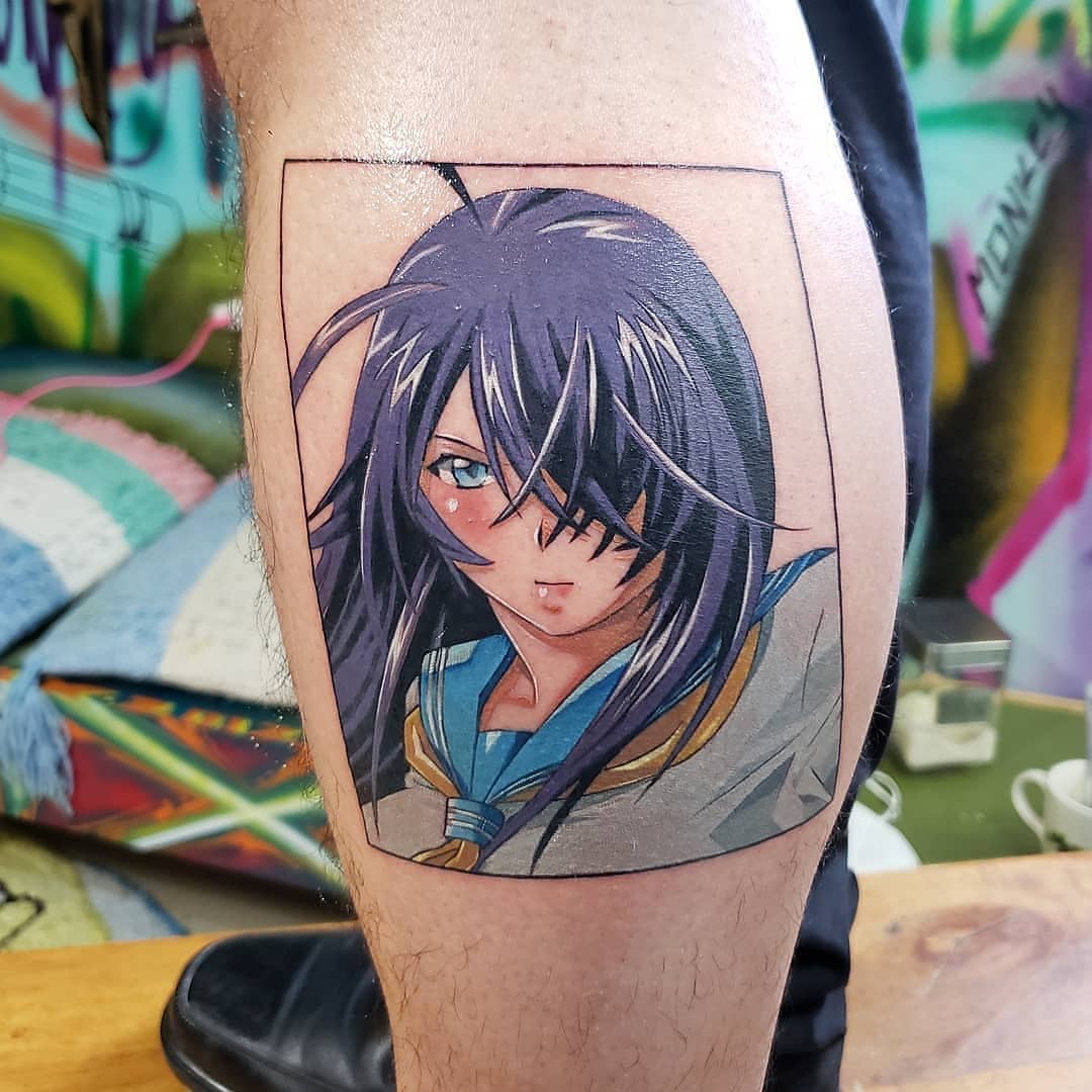 Un tatuaje de Anime de Unchou Kan U.