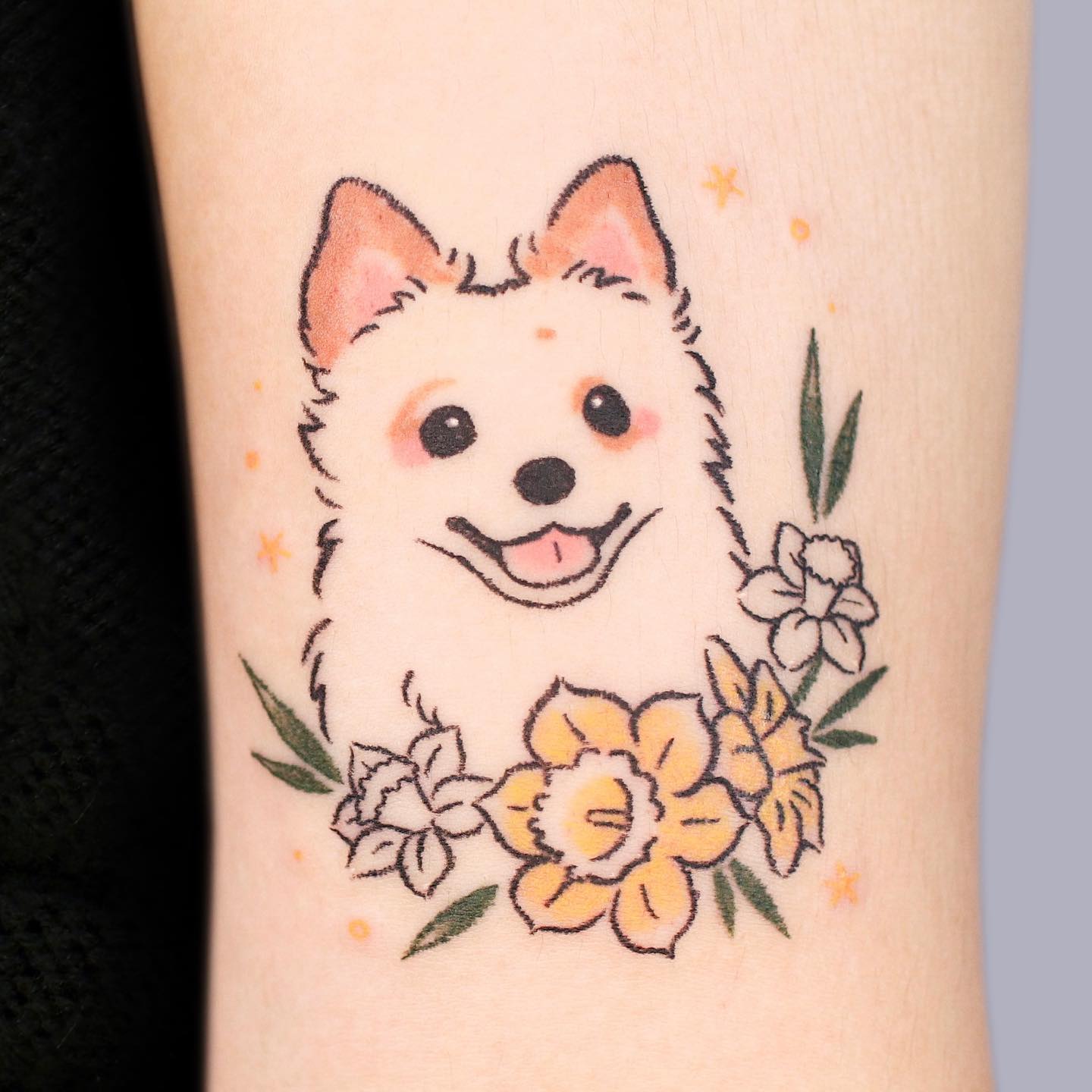 Perro y Tatuaje Narciso