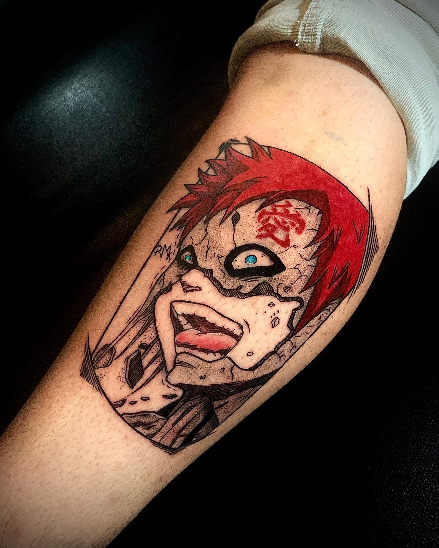 Tatuaje Rojo de Gaara