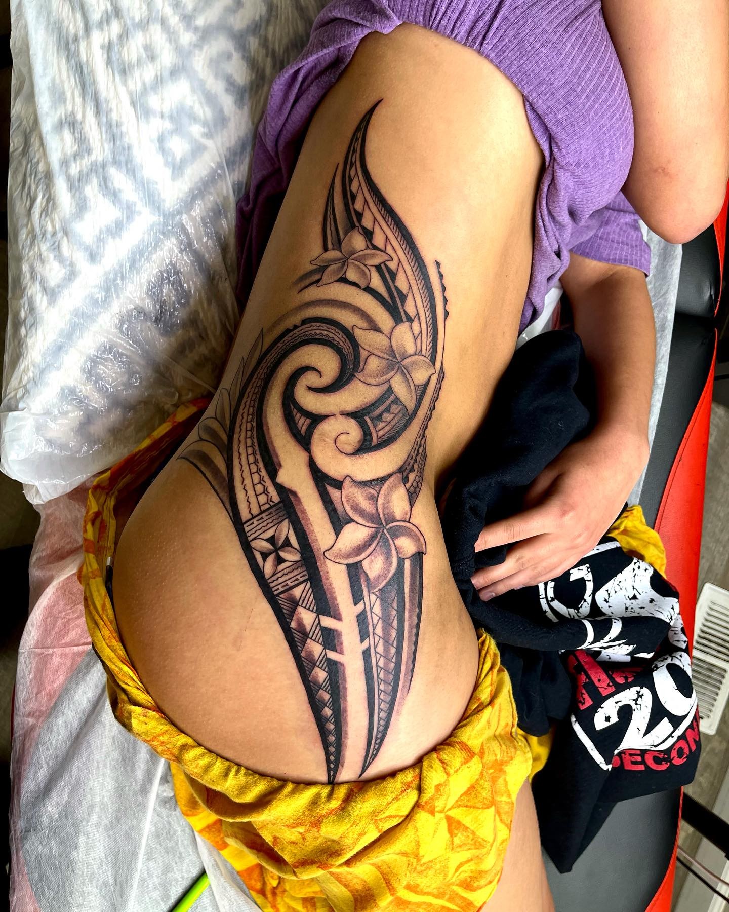 Tatuaje samoano para mujeres