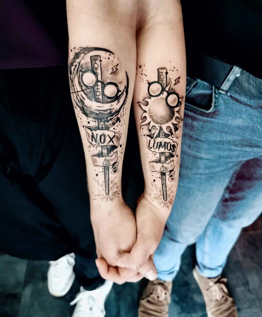 Tatuajes mágicos de pareja