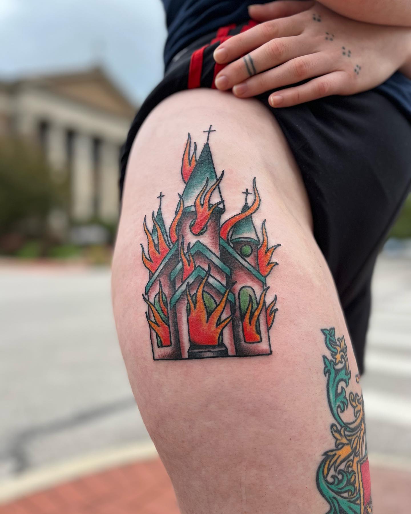 Iglesia Cadera Idea de tatuaje