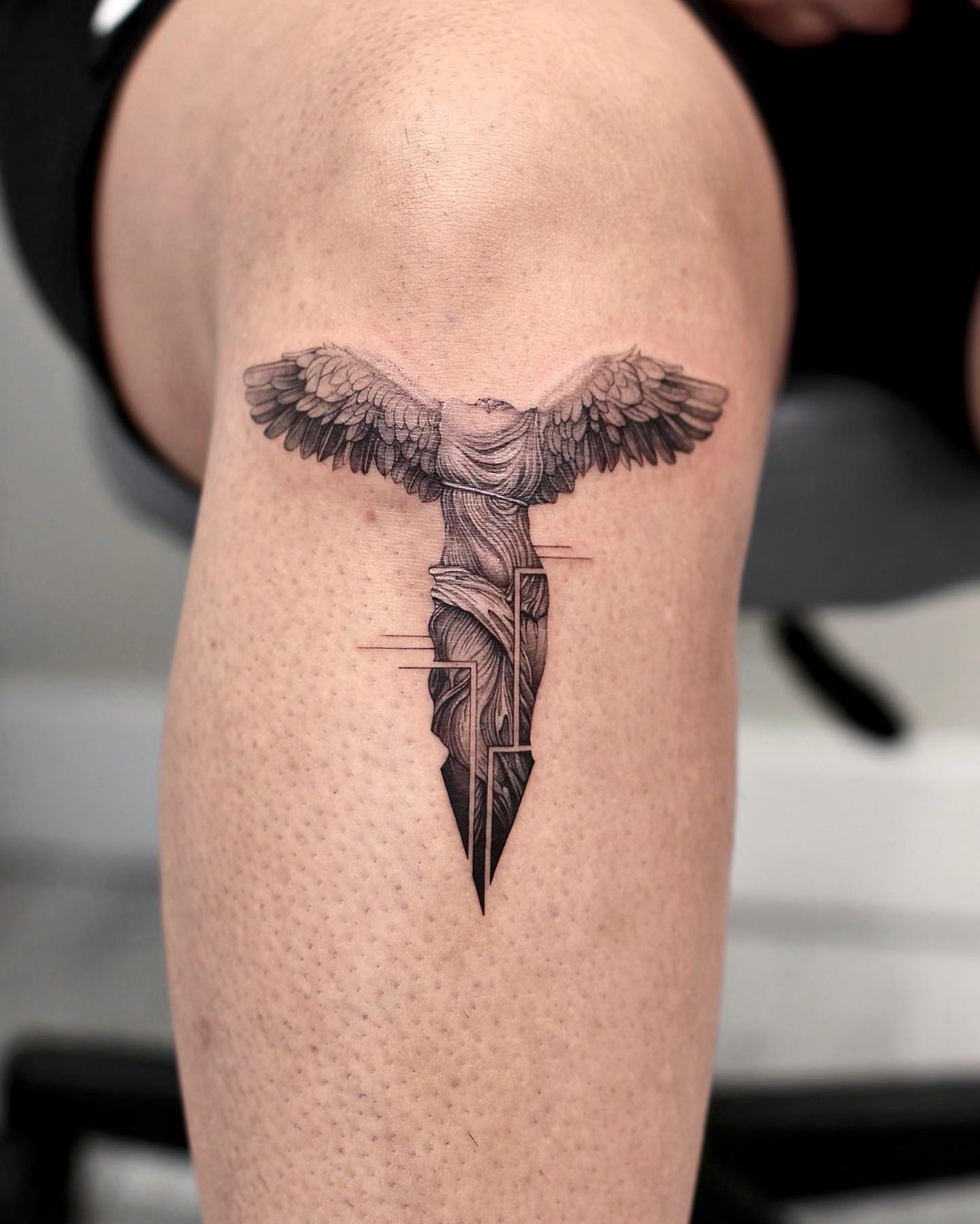 Tatuaje Inspirado en Ángel