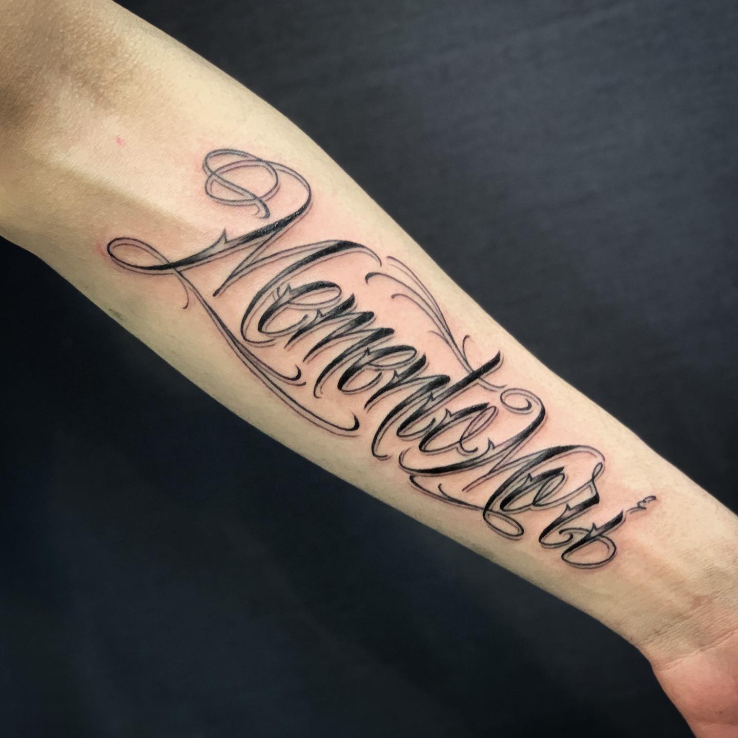 Letras Tatuaje Memento Mori