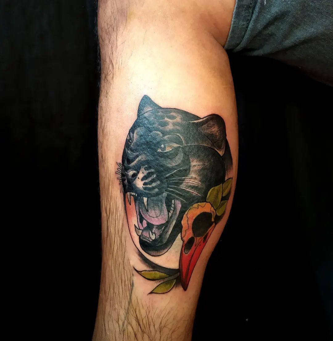 Cubrir el tatuaje de Puma