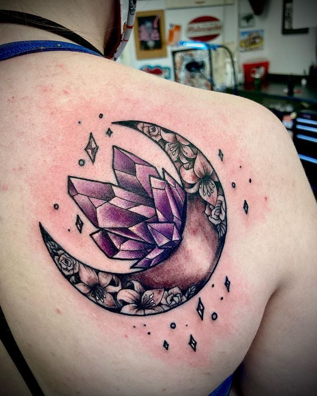 Tatuaje de Luna de Cristal