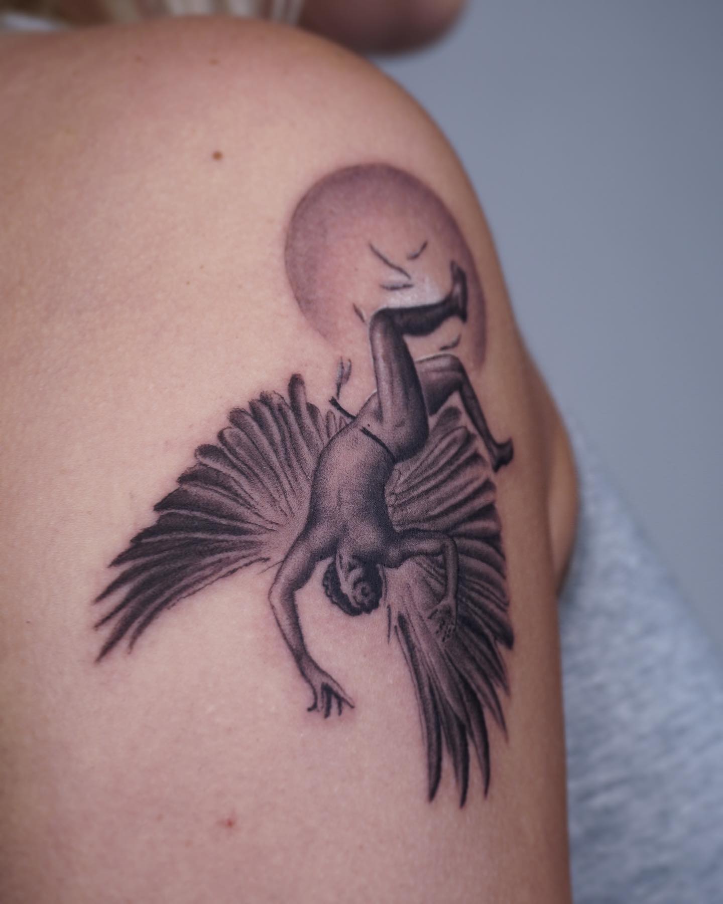 Diseño de tatuaje de Ícaro