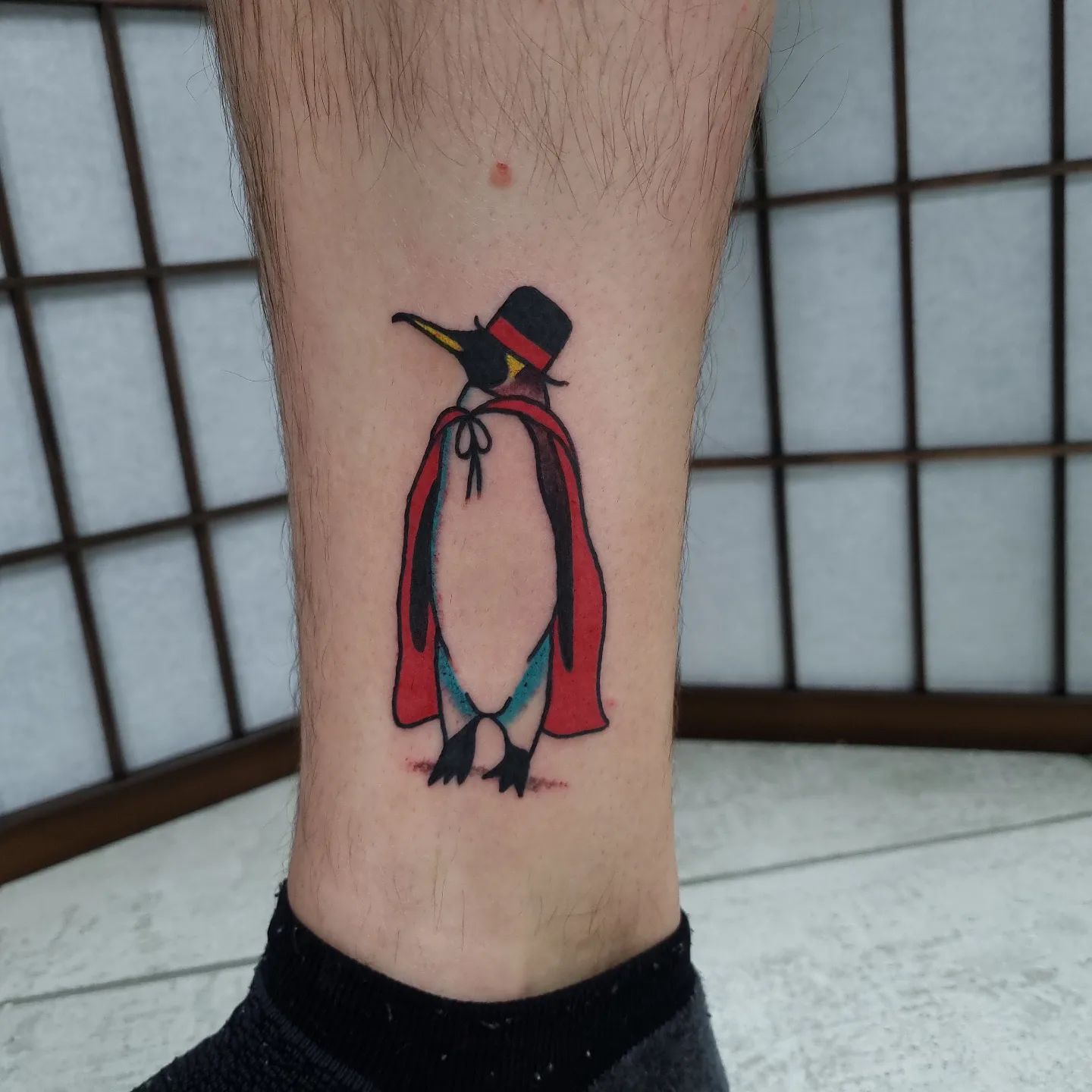 Pingüino Mago Tatuaje