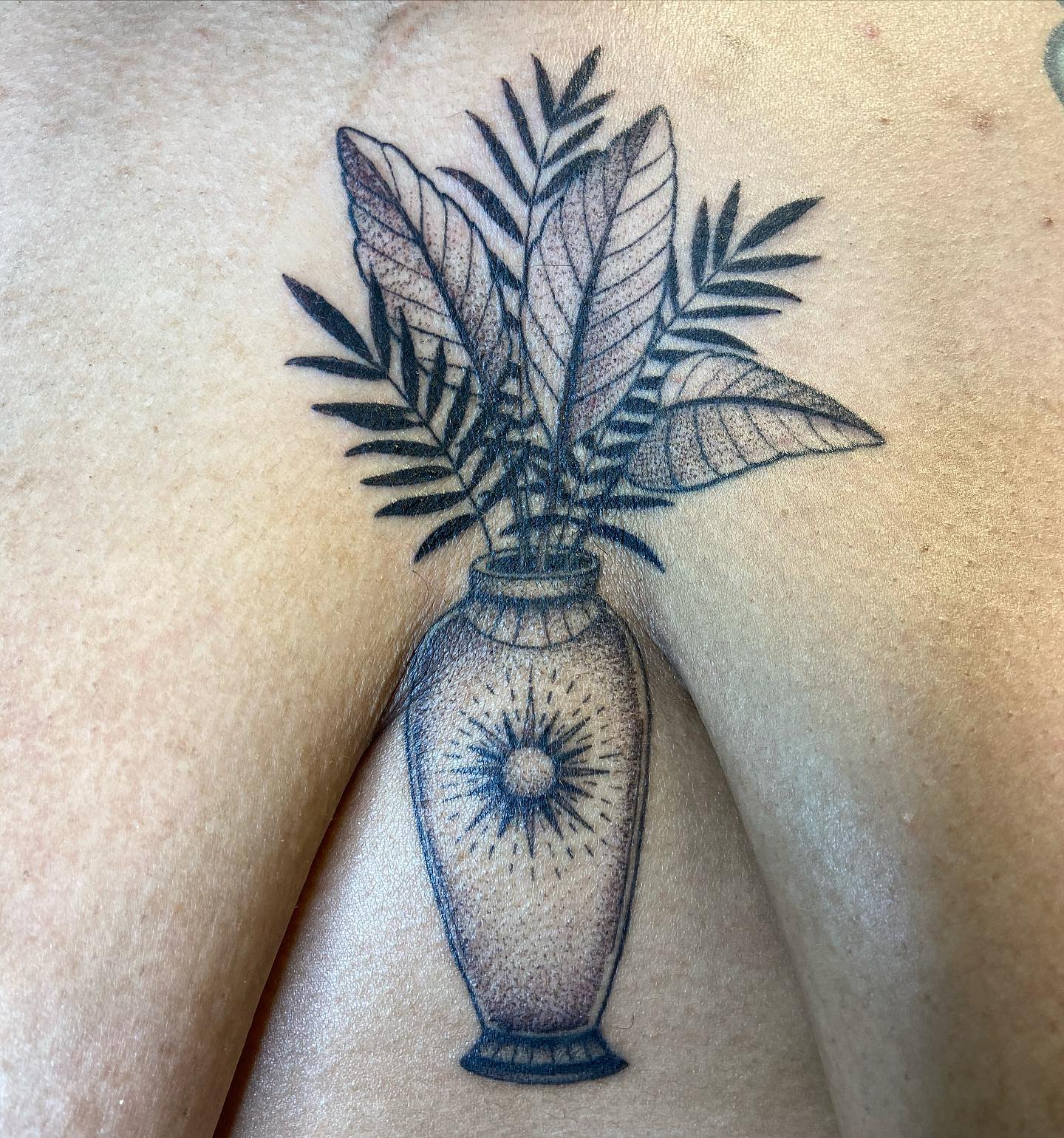 Planta Flor Tatuaje