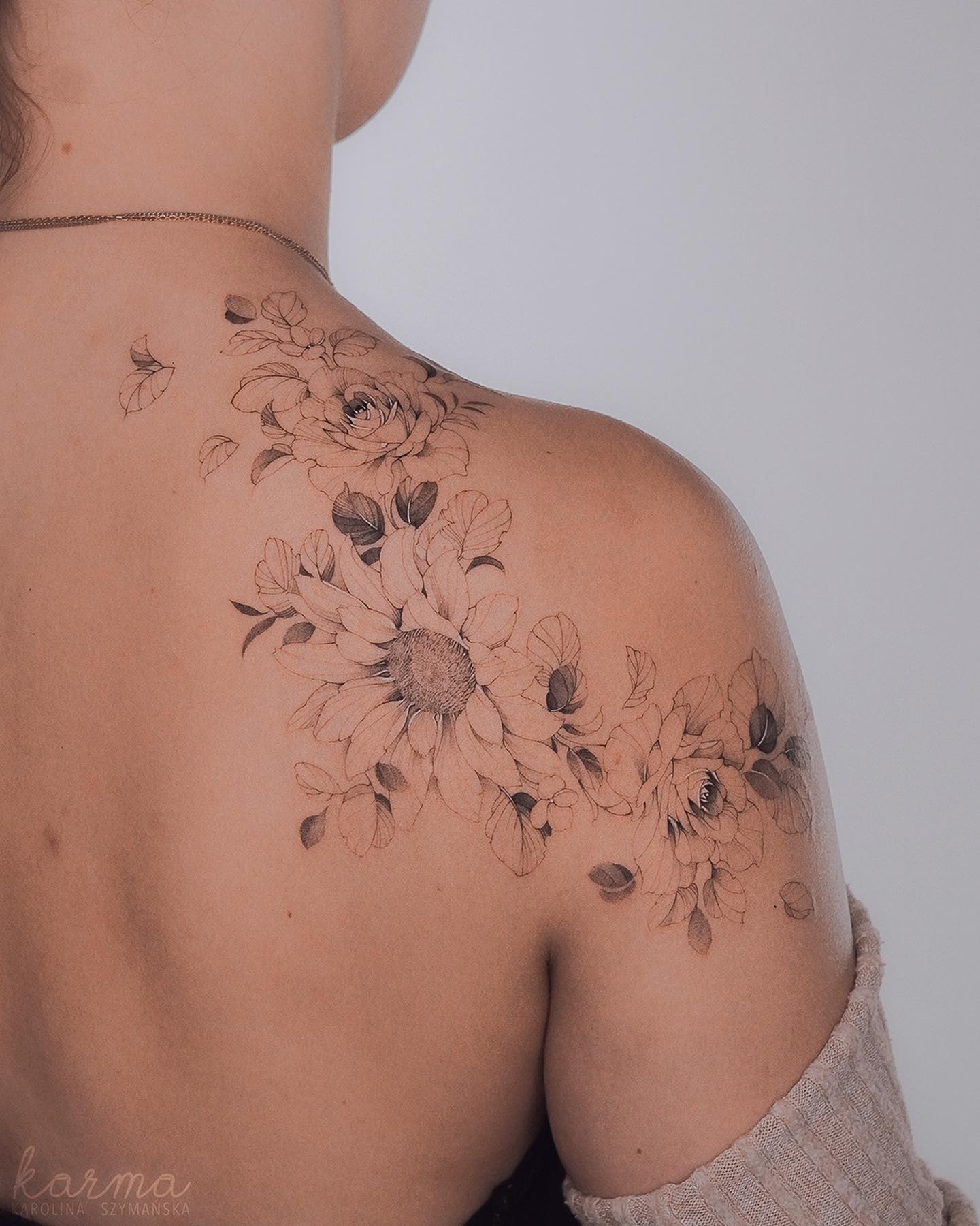 Tatuajes hechos de finas líneas: 30 Diseños para minimalistas