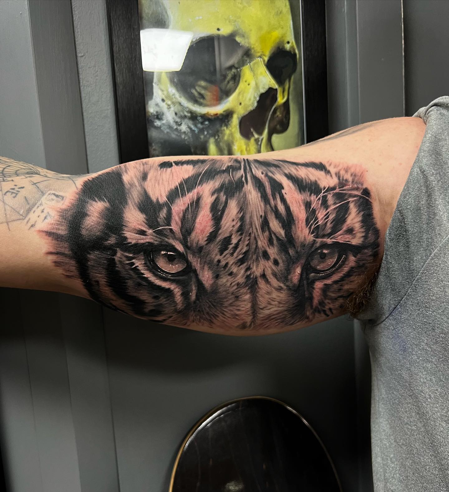 Tatuaje de Bíceps de guepardo