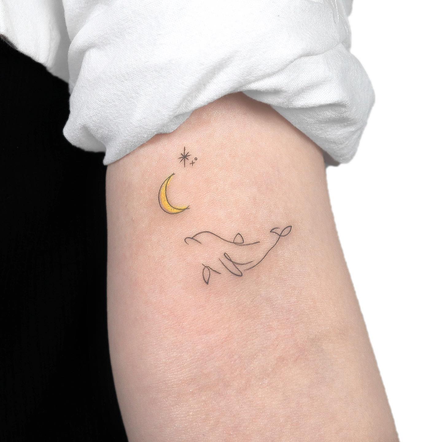 Tatuaje de Delfín Pequeño