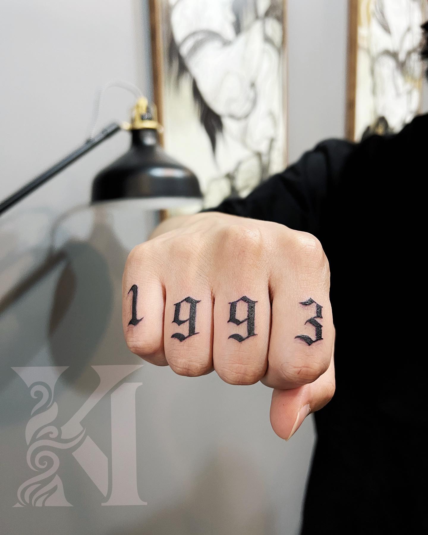 Diseño de Tatuaje de Dedo
