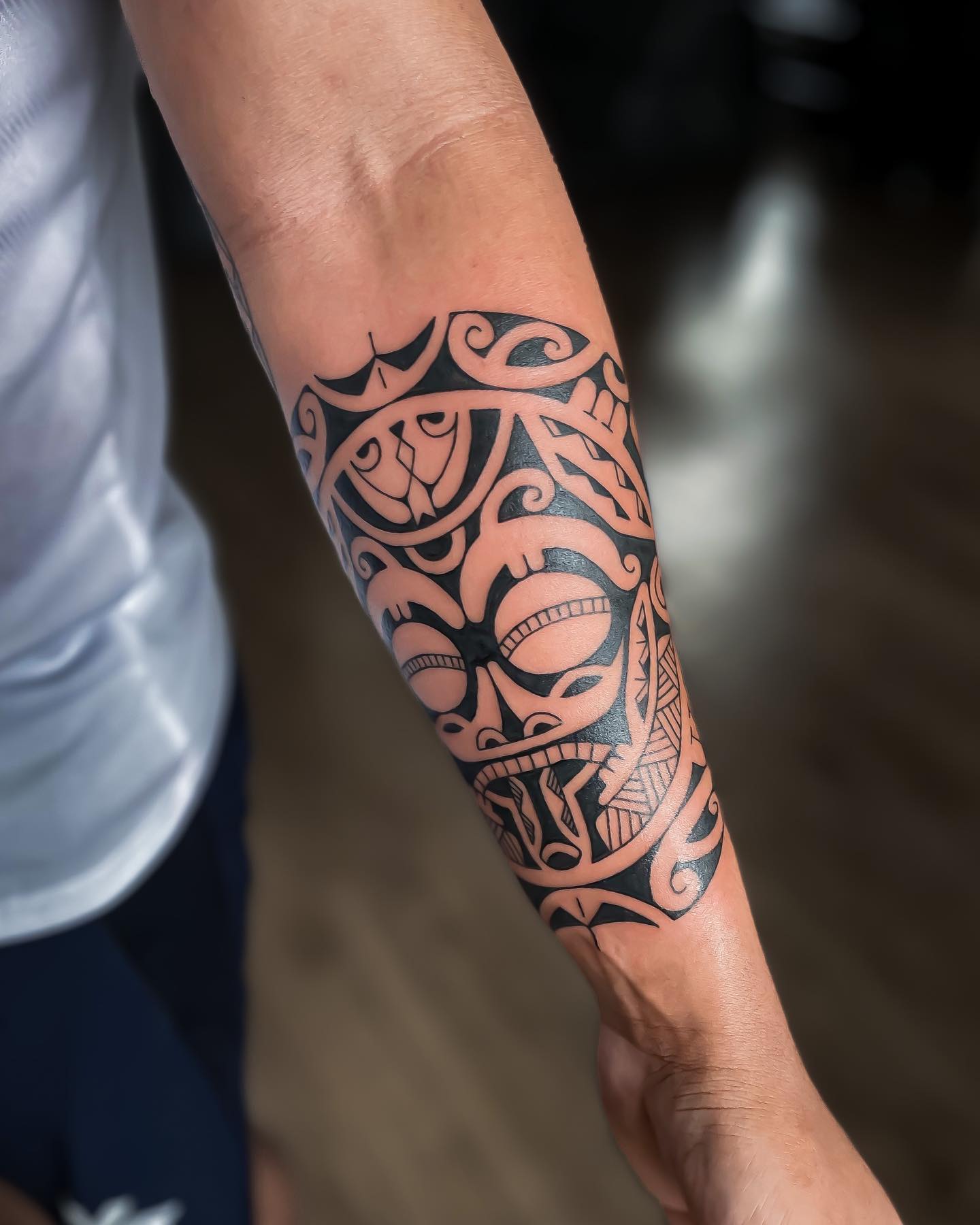 Tatuaje de maorí para hombres