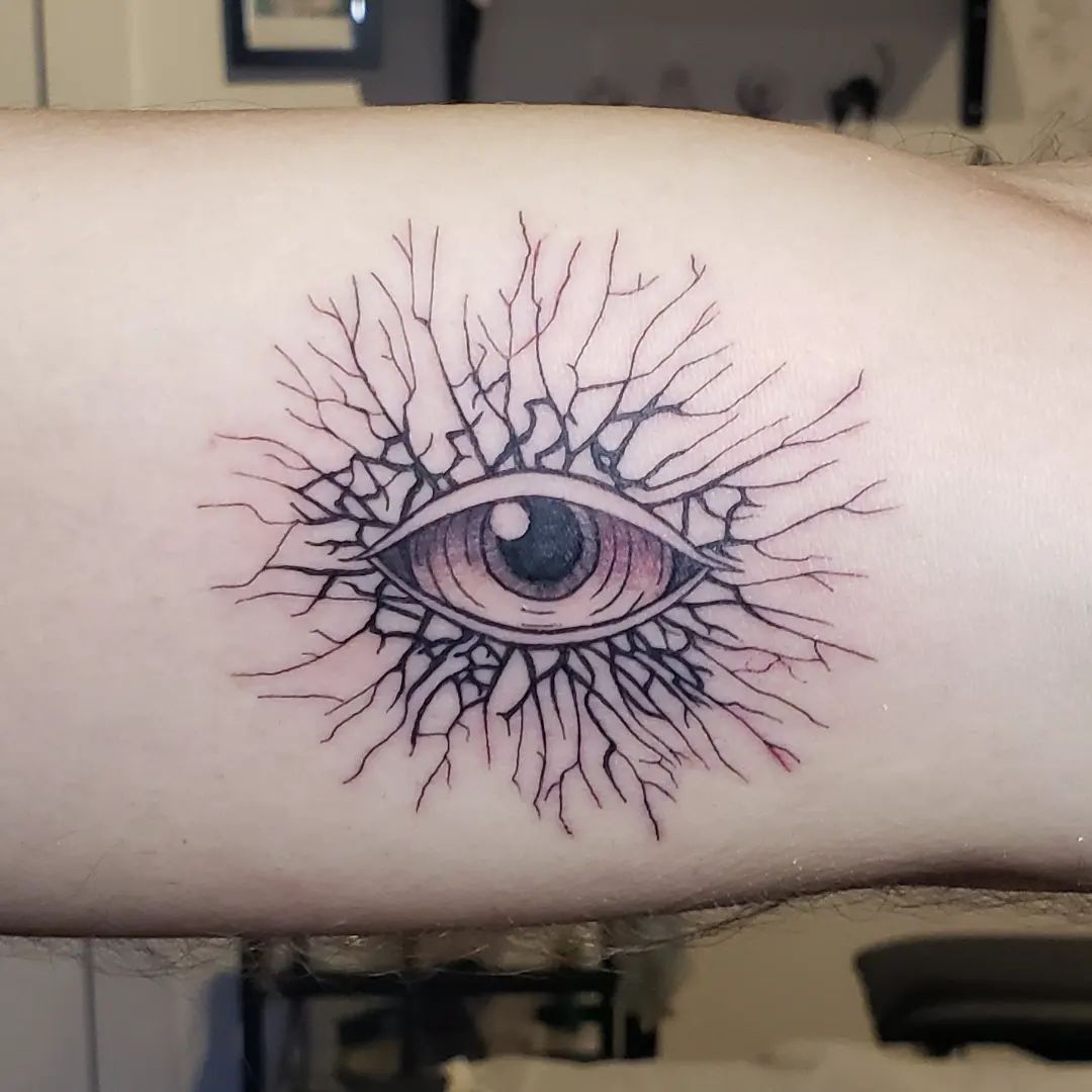 Artsy Evil Eye Tatuaje