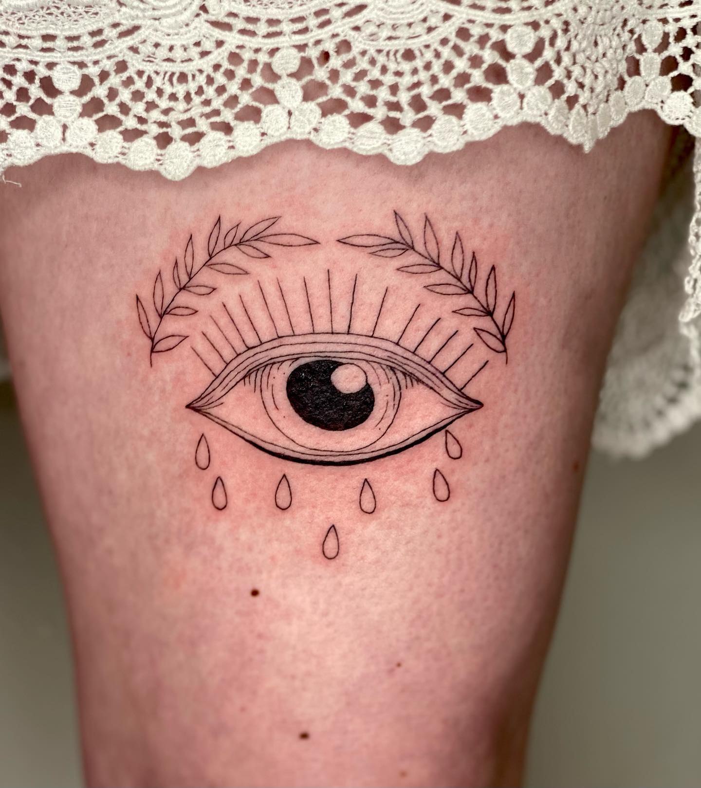 Idea de tatuaje del mal de ojo