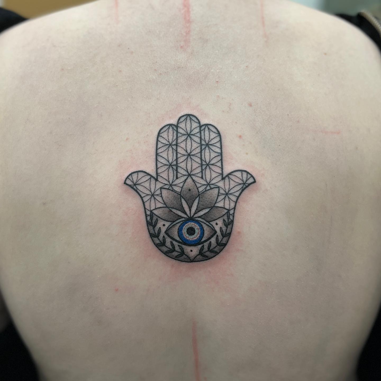 Tatuaje típico del Ojo Malvado