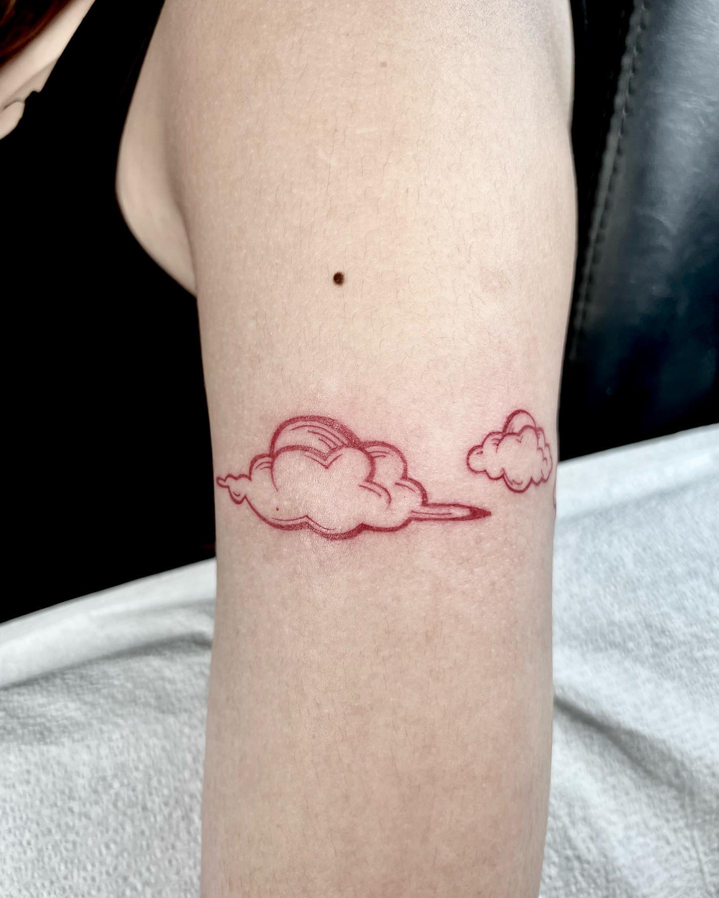 Tatuaje de Nube Roja