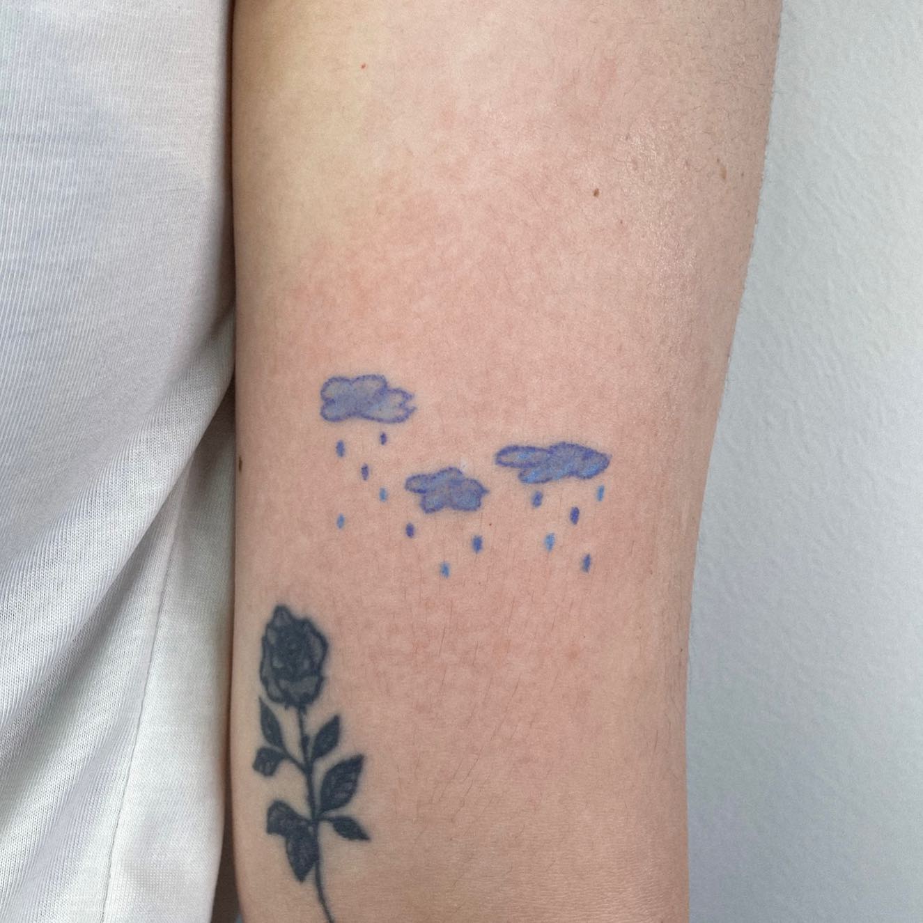Tatuaje de Tres Nubes