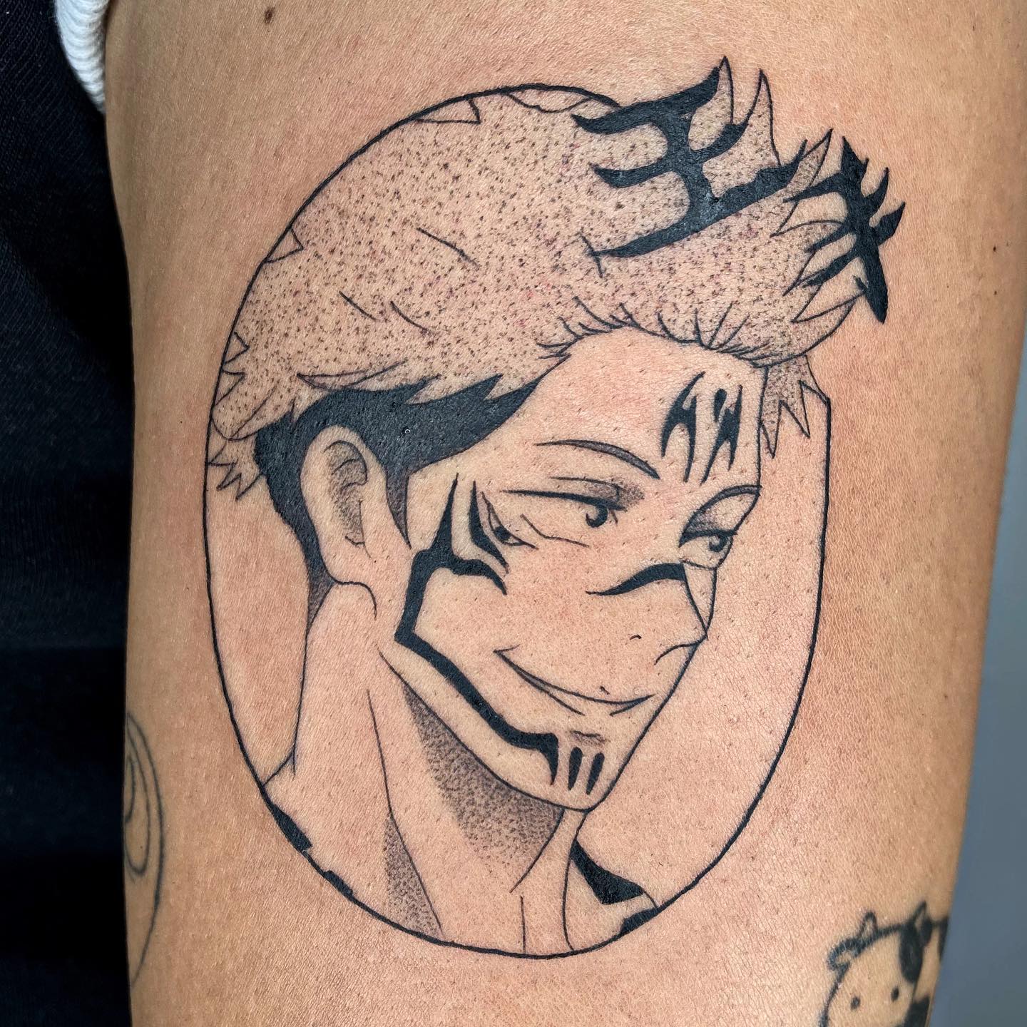 Tinta de tatuaje de Sukuna Personaje
