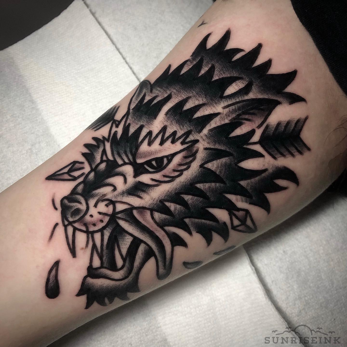 Ideas para tatuajes de lobos