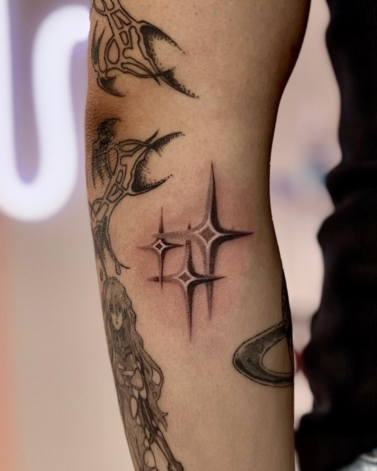 Tatuaje de las Tres Estrellas del Norte.