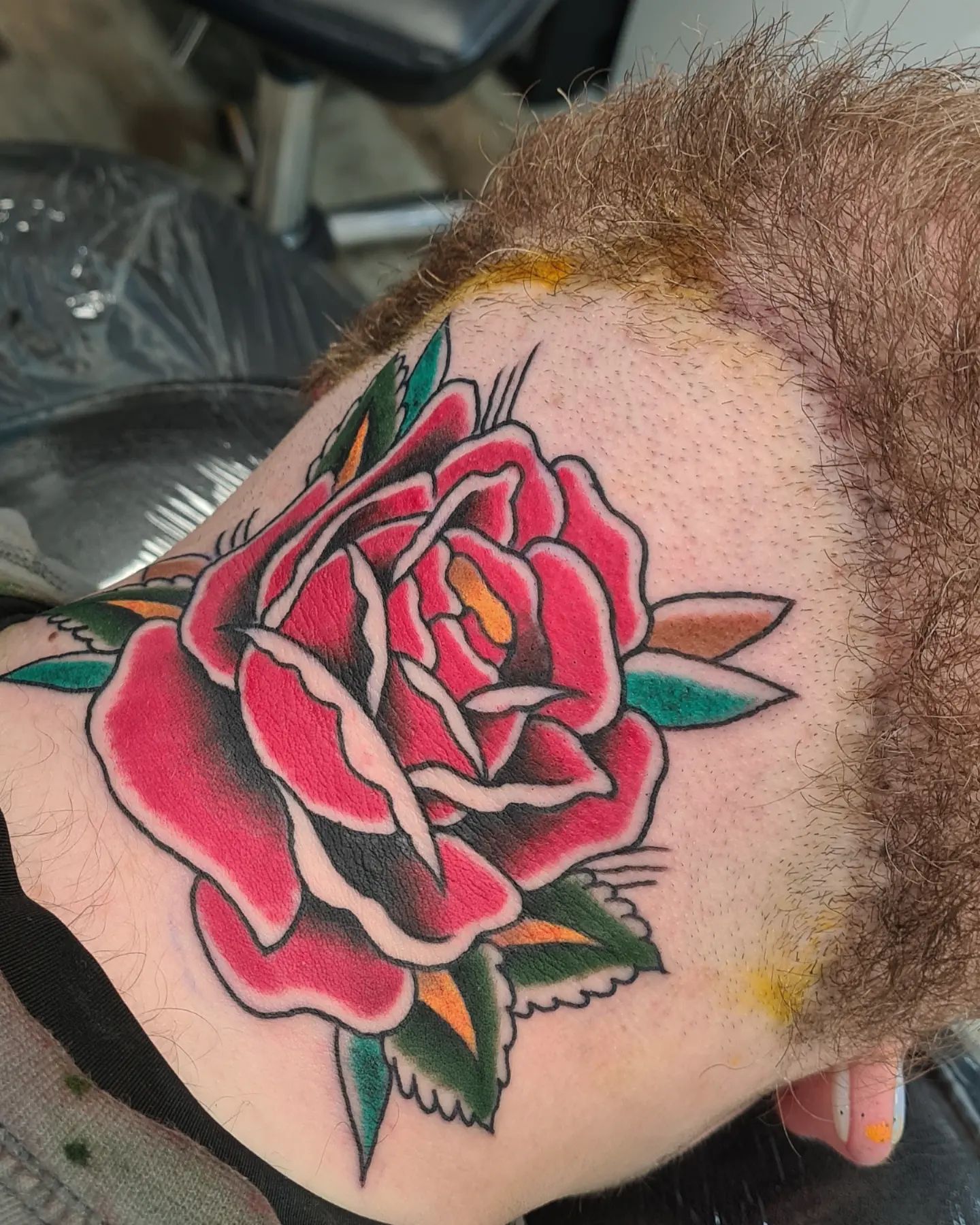 Tatuaje de Rosa Elegante