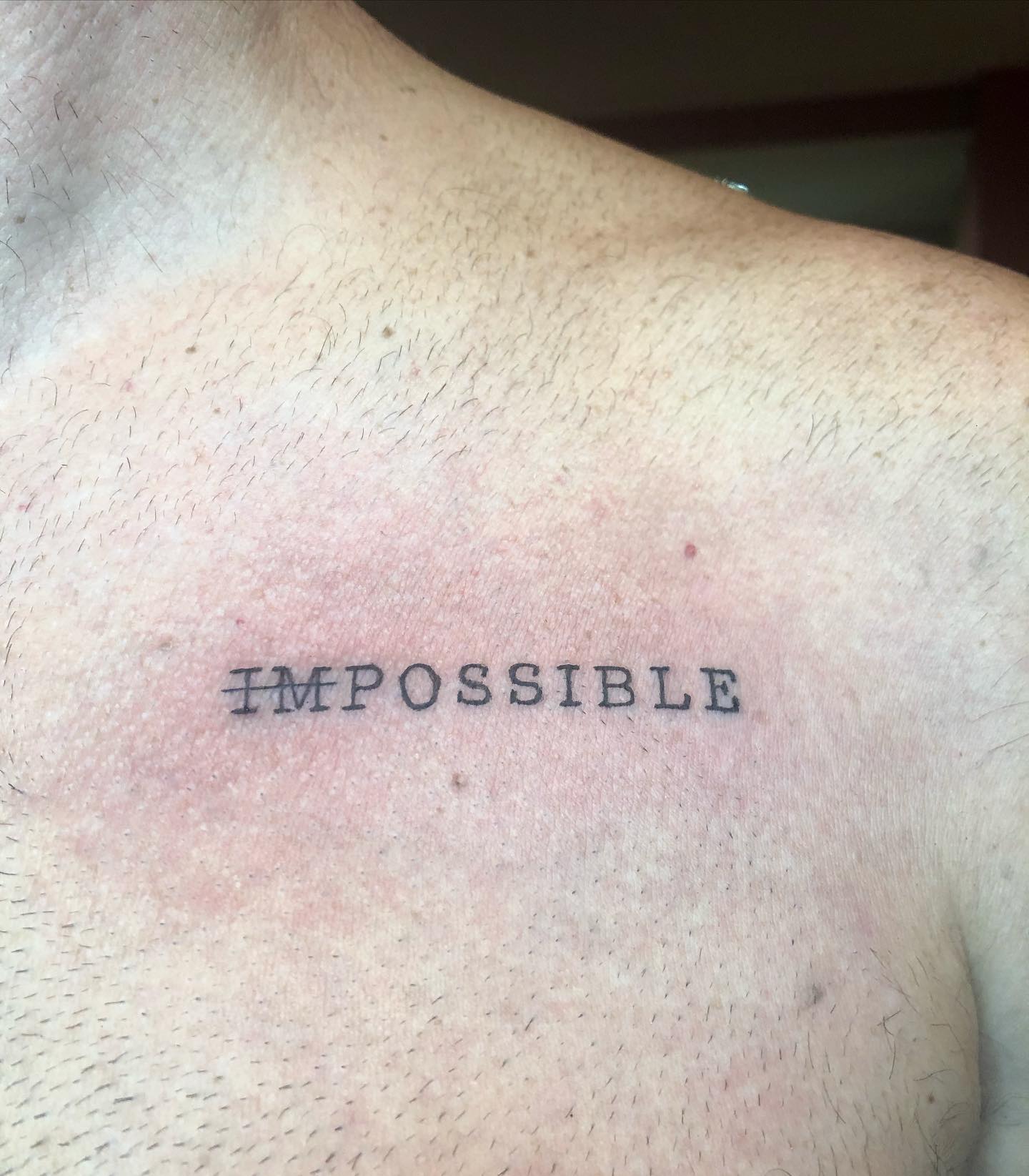 Tatuaje Imposible Impresión.